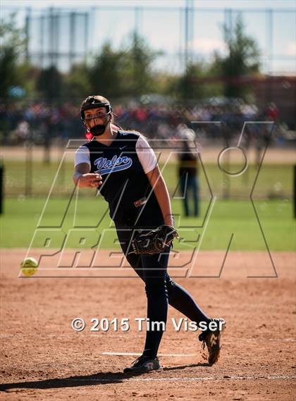 Thumbnail 2 in Valor Christian vs. Pueblo South (CHSAA State 4A First Round) photogallery.