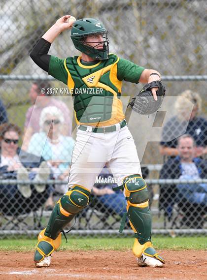 Thumbnail 2 in McKinney Christian Academy vs Temple Christian (Dallas Lutheran Wood Bat Tournament) photogallery.
