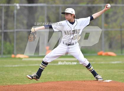 Thumbnail 1 in McKinney Christian Academy vs Temple Christian (Dallas Lutheran Wood Bat Tournament) photogallery.