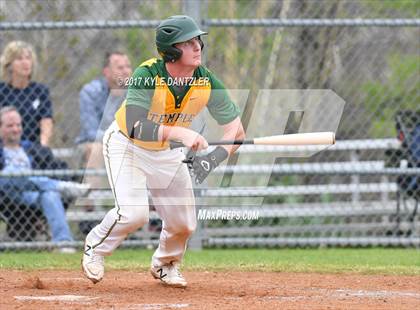Thumbnail 1 in McKinney Christian Academy vs Temple Christian (Dallas Lutheran Wood Bat Tournament) photogallery.