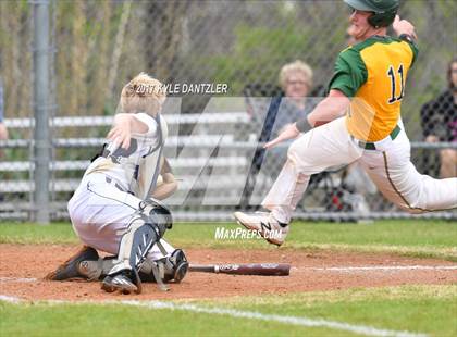 Thumbnail 2 in McKinney Christian Academy vs Temple Christian (Dallas Lutheran Wood Bat Tournament) photogallery.