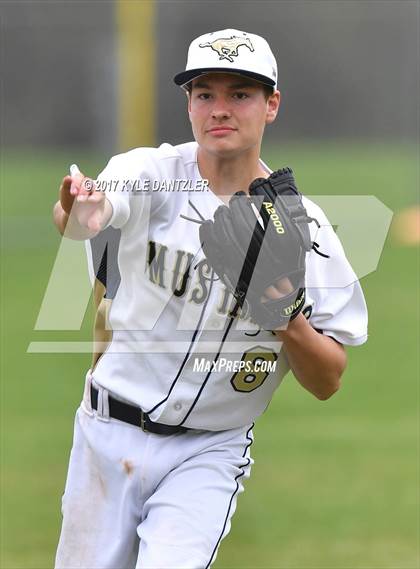 Thumbnail 3 in McKinney Christian Academy vs Temple Christian (Dallas Lutheran Wood Bat Tournament) photogallery.