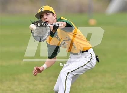 Thumbnail 1 in McKinney Christian Academy vs Temple Christian (Dallas Lutheran Wood Bat Tournament) photogallery.