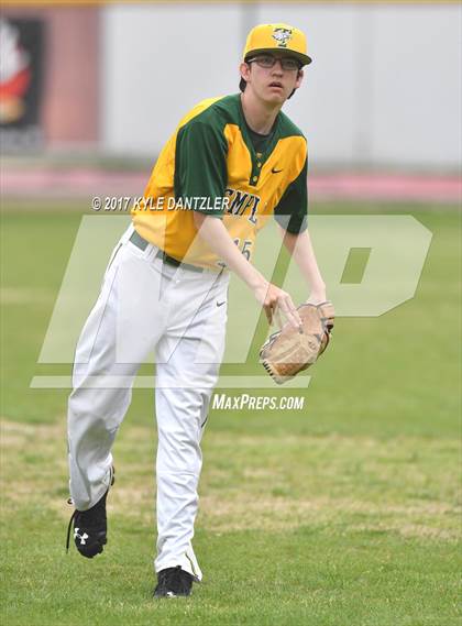 Thumbnail 3 in McKinney Christian Academy vs Temple Christian (Dallas Lutheran Wood Bat Tournament) photogallery.