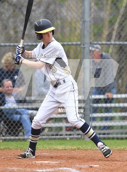 Thumbnail 3 in McKinney Christian Academy vs Temple Christian (Dallas Lutheran Wood Bat Tournament) photogallery.