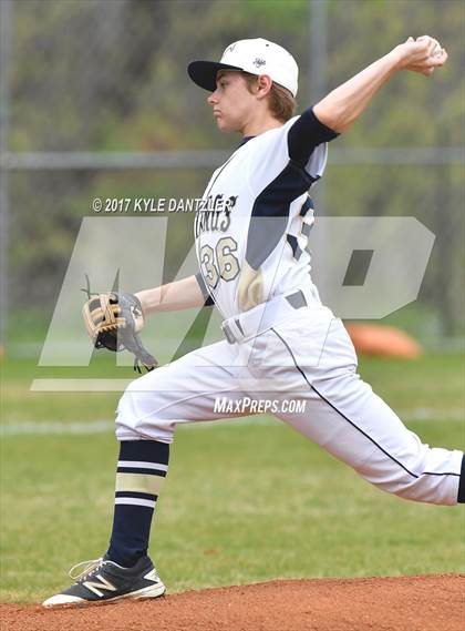 Thumbnail 3 in McKinney Christian Academy vs Temple Christian (Dallas Lutheran Wood Bat Tournament) photogallery.