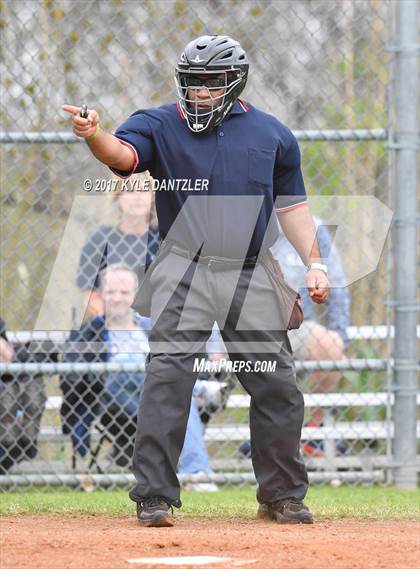 Thumbnail 2 in McKinney Christian Academy vs Temple Christian (Dallas Lutheran Wood Bat Tournament) photogallery.