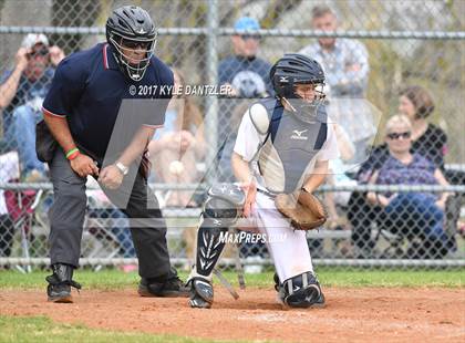 Thumbnail 2 in McKinney Christian Academy vs Temple Christian (Dallas Lutheran Wood Bat Tournament) photogallery.