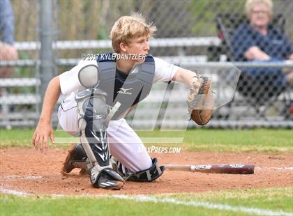 Thumbnail 3 in McKinney Christian Academy vs Temple Christian (Dallas Lutheran Wood Bat Tournament) photogallery.