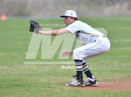 Thumbnail 3 in McKinney Christian Academy vs Temple Christian (Dallas Lutheran Wood Bat Tournament) photogallery.