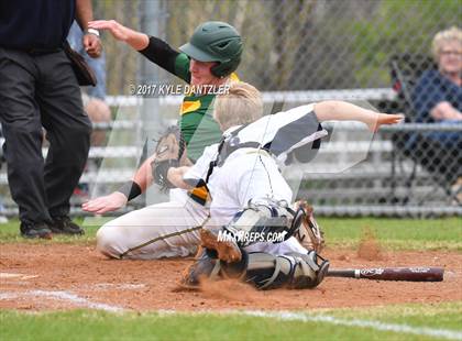 Thumbnail 1 in McKinney Christian Academy vs Temple Christian (Dallas Lutheran Wood Bat Tournament) photogallery.
