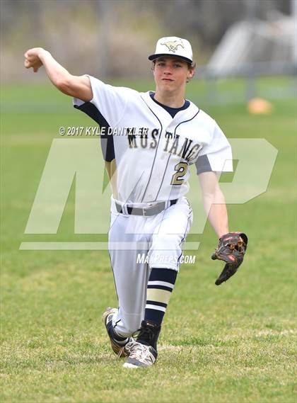 Thumbnail 2 in McKinney Christian Academy vs Temple Christian (Dallas Lutheran Wood Bat Tournament) photogallery.