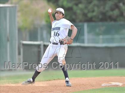Thumbnail 3 in Valley Christian vs. Chatsworth (Hard 9 National Classic) photogallery.