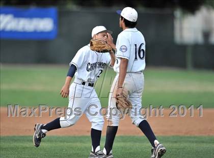 Thumbnail 2 in Valley Christian vs. Chatsworth (Hard 9 National Classic) photogallery.