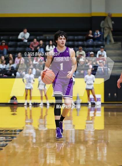 Thumbnail 3 in Gary vs. Chireno (UIL 2A Division II Basketball Bi-District Playoff) photogallery.