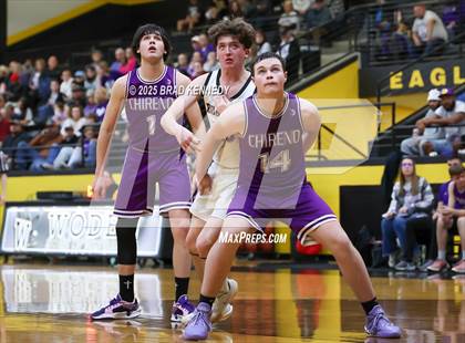 Thumbnail 2 in Gary vs. Chireno (UIL 2A Division II Basketball Bi-District Playoff) photogallery.