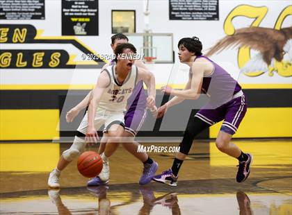 Thumbnail 2 in Gary vs. Chireno (UIL 2A Division II Basketball Bi-District Playoff) photogallery.