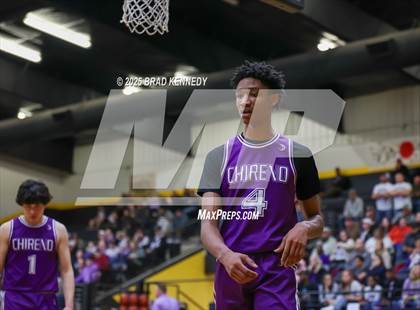 Thumbnail 2 in Gary vs. Chireno (UIL 2A Division II Basketball Bi-District Playoff) photogallery.
