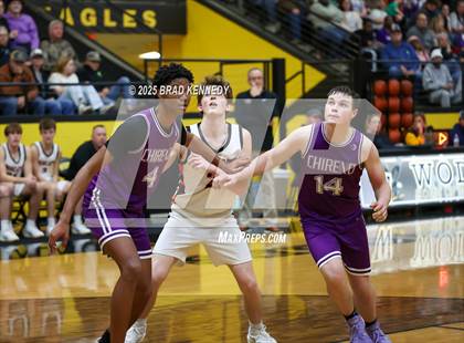 Thumbnail 3 in Gary vs. Chireno (UIL 2A Division II Basketball Bi-District Playoff) photogallery.