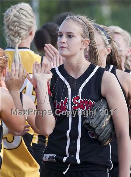 Thumbnail 3 in East Surry vs. Murphy (NCHSAA 1A Semifinal) photogallery.