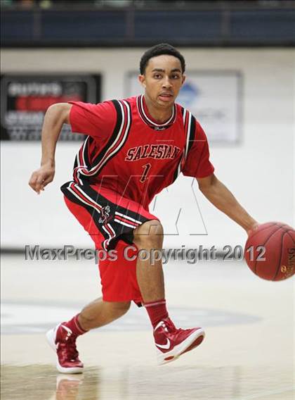 Thumbnail 3 in Salesian vs St. Mary's photogallery.