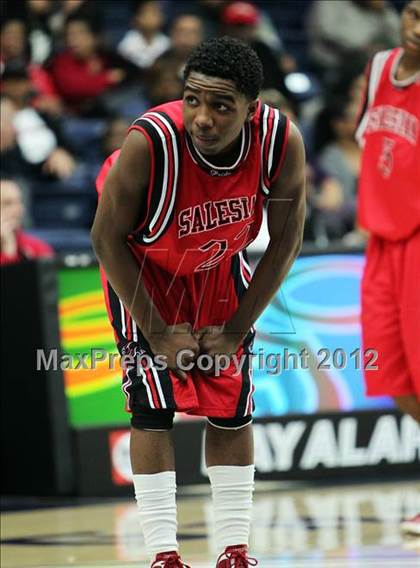 Thumbnail 3 in Salesian vs St. Mary's photogallery.