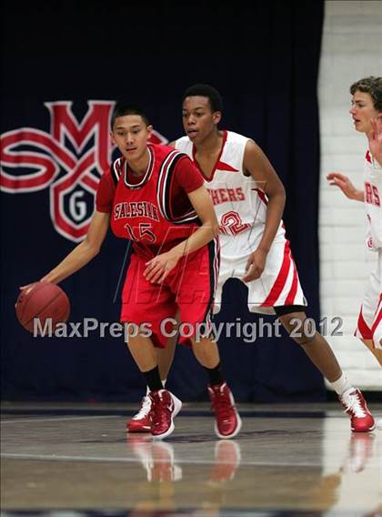 Thumbnail 2 in Salesian vs St. Mary's photogallery.
