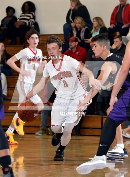 Thumbnail 3 in Redding Christian vs. East Nicolaus (Love of the Game) photogallery.