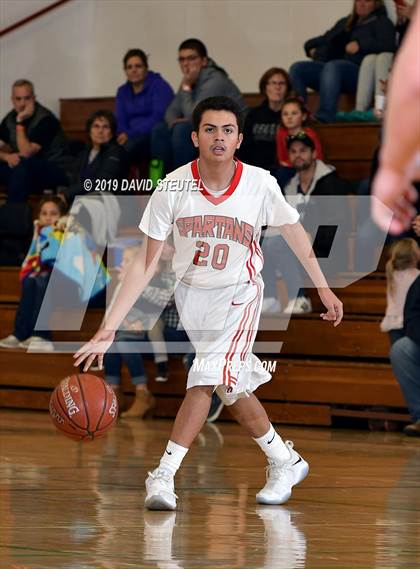Thumbnail 3 in Redding Christian vs. East Nicolaus (Love of the Game) photogallery.