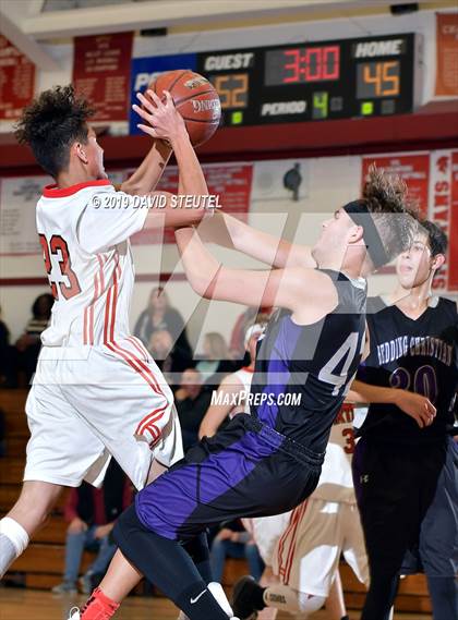 Thumbnail 3 in Redding Christian vs. East Nicolaus (Love of the Game) photogallery.