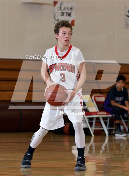 Thumbnail 3 in Redding Christian vs. East Nicolaus (Love of the Game) photogallery.