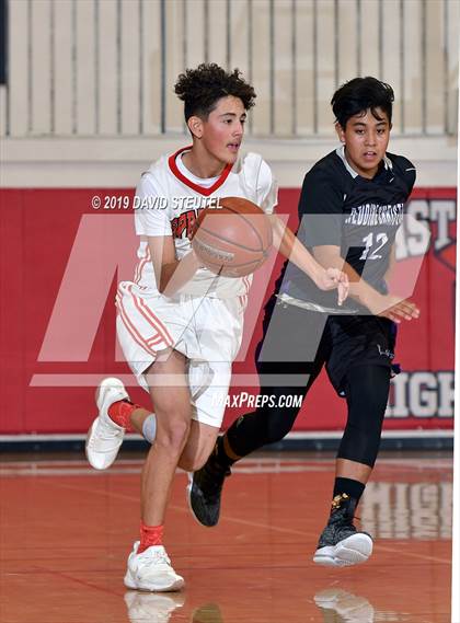 Thumbnail 2 in Redding Christian vs. East Nicolaus (Love of the Game) photogallery.