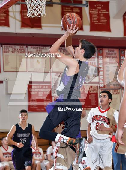 Thumbnail 2 in Redding Christian vs. East Nicolaus (Love of the Game) photogallery.