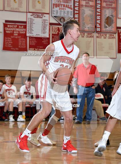 Thumbnail 3 in Redding Christian vs. East Nicolaus (Love of the Game) photogallery.
