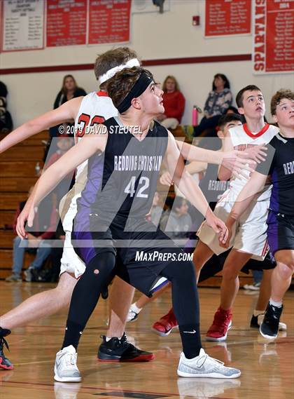 Thumbnail 2 in Redding Christian vs. East Nicolaus (Love of the Game) photogallery.