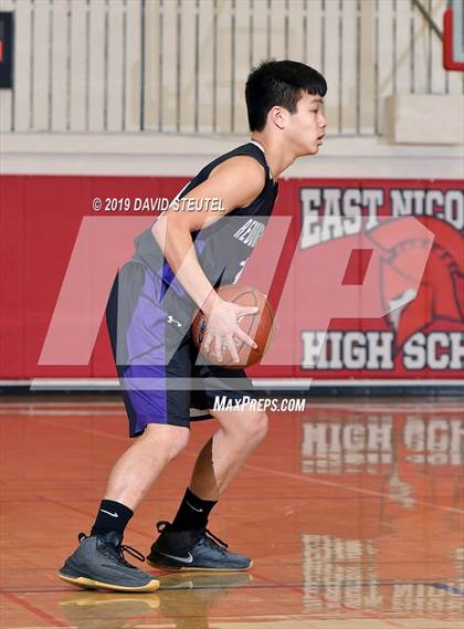 Thumbnail 3 in Redding Christian vs. East Nicolaus (Love of the Game) photogallery.