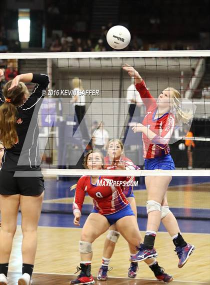 Thumbnail 1 in Springfield vs. Kiowa (CHSAA 1A Quarterfinal) photogallery.