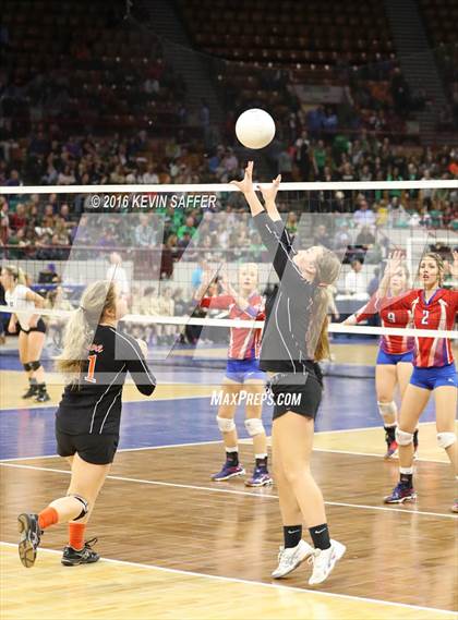 Thumbnail 3 in Springfield vs. Kiowa (CHSAA 1A Quarterfinal) photogallery.