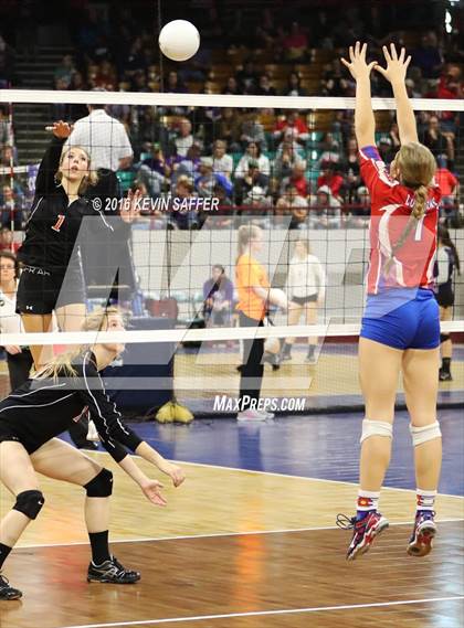 Thumbnail 2 in Springfield vs. Kiowa (CHSAA 1A Quarterfinal) photogallery.