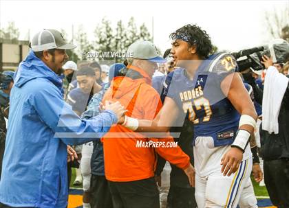 Thumbnail 1 in San Joaquin Memorial @ Serra (CIF NorCal D 1-A Regional Final) photogallery.