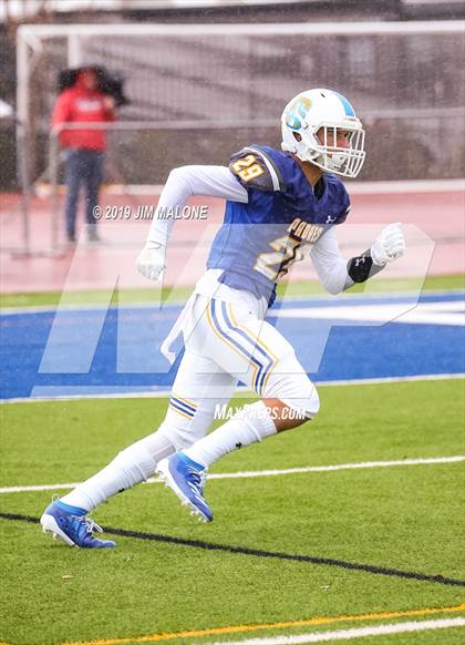 Thumbnail 3 in San Joaquin Memorial @ Serra (CIF NorCal D 1-A Regional Final) photogallery.
