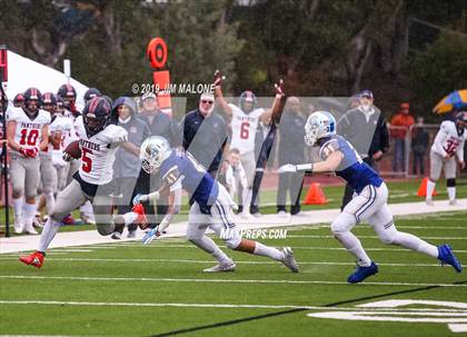 Thumbnail 2 in San Joaquin Memorial @ Serra (CIF NorCal D 1-A Regional Final) photogallery.