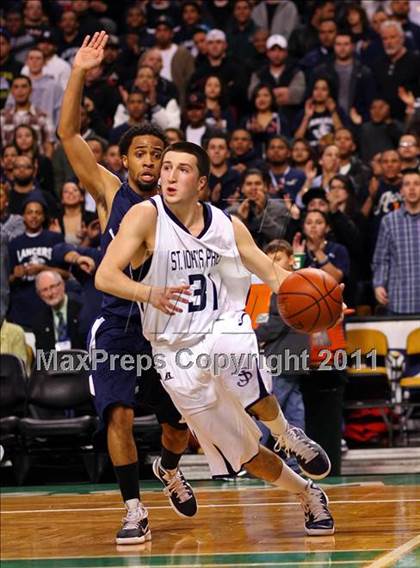Thumbnail 2 in Lawrence vs St. John's Prep (MIAA Division 1 North Final) photogallery.