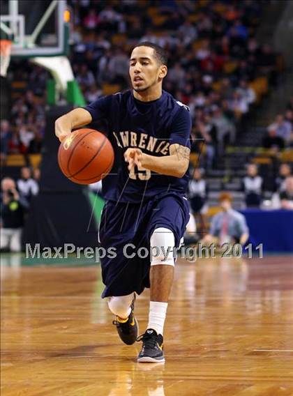 Thumbnail 3 in Lawrence vs St. John's Prep (MIAA Division 1 North Final) photogallery.