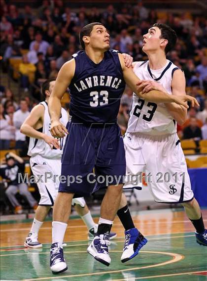 Thumbnail 1 in Lawrence vs St. John's Prep (MIAA Division 1 North Final) photogallery.