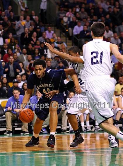 Thumbnail 1 in Lawrence vs St. John's Prep (MIAA Division 1 North Final) photogallery.