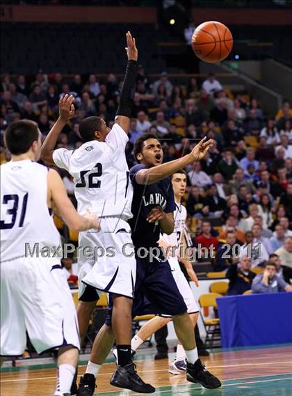 Thumbnail 3 in Lawrence vs St. John's Prep (MIAA Division 1 North Final) photogallery.