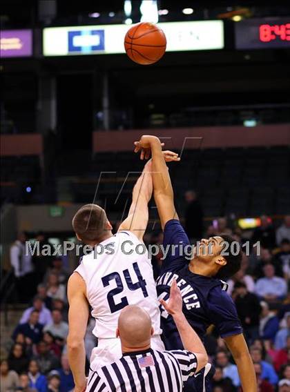 Thumbnail 2 in Lawrence vs St. John's Prep (MIAA Division 1 North Final) photogallery.