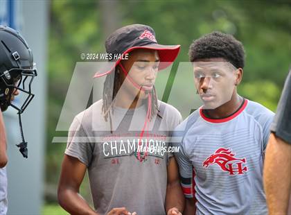 Thumbnail 3 in Cleveland Central vs Center Hill (U of Memphis 7v7) photogallery.