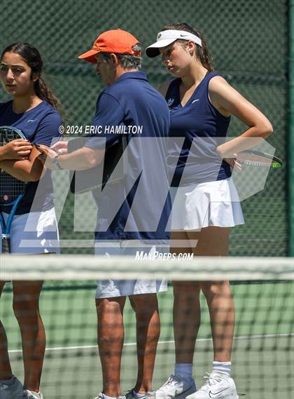 Thumbnail 2 in Notre Dame (SO) @ Brentwood School (Scrimmage) photogallery.